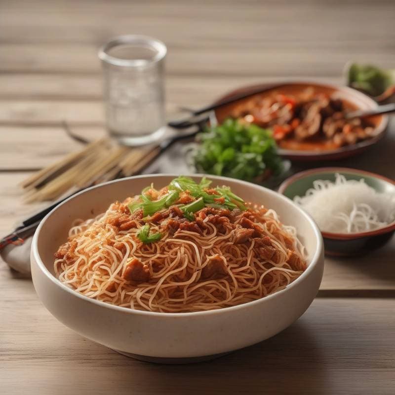 To Go Vermicelli Very Spicy Pork